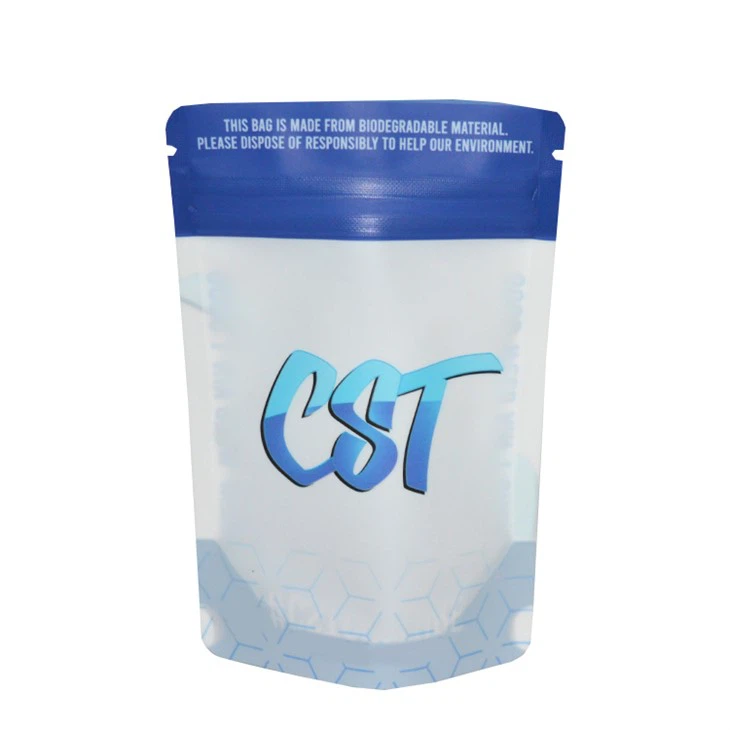 1/8oz White Shelp Proof Bags Sacs / Encoches pour Damiana certifiée en laboratoire