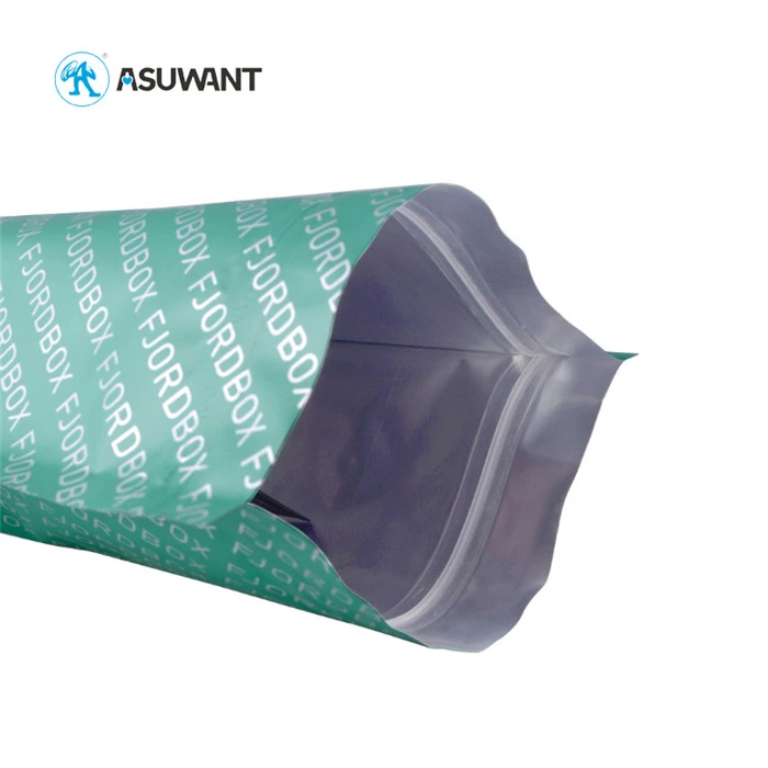 Biodegradable Stand Up Pouches , Stand Zip Lock Pouch For Non Refrigerated Products