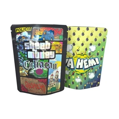 Matte Proof Boys Boys Runtz Medical Packaging Ziplock Mylar Child Proof résistant