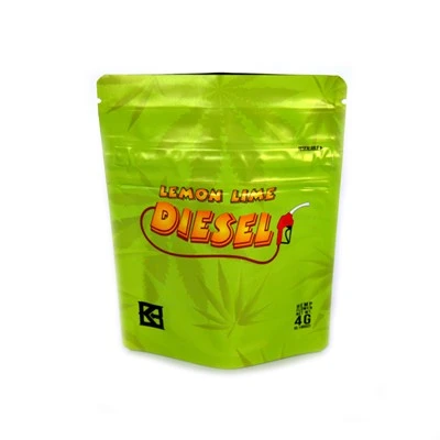 Réutilisable AYW Double Zipper Child Proof Sacs pour le cannabis de mauvaises herbes
