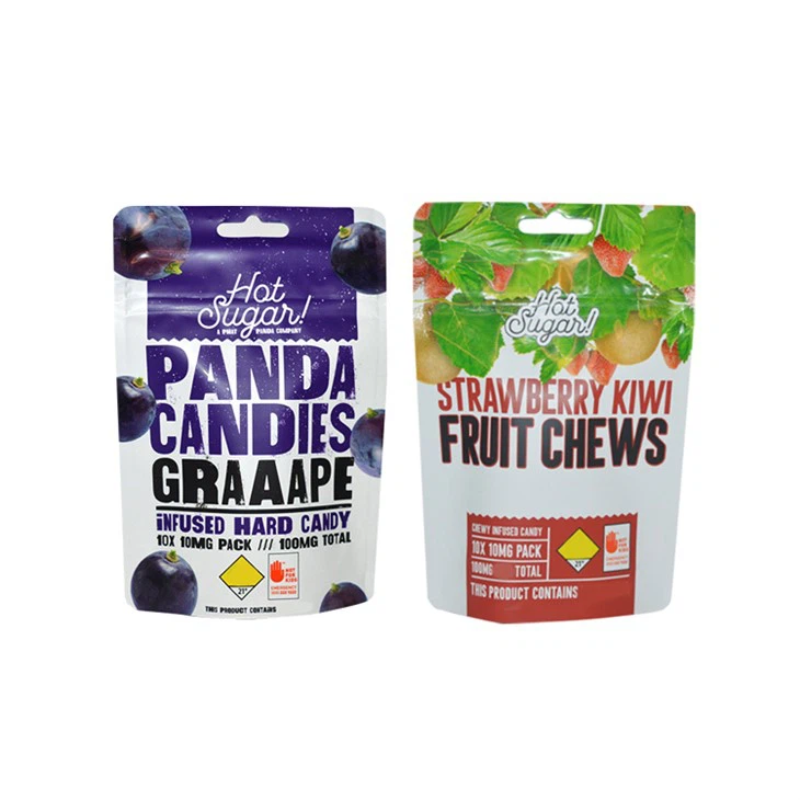 3,5 Smage Sac de pochette à l'épreuve des odeurs pour CBD Weed Biscys Cannabis Marijuana