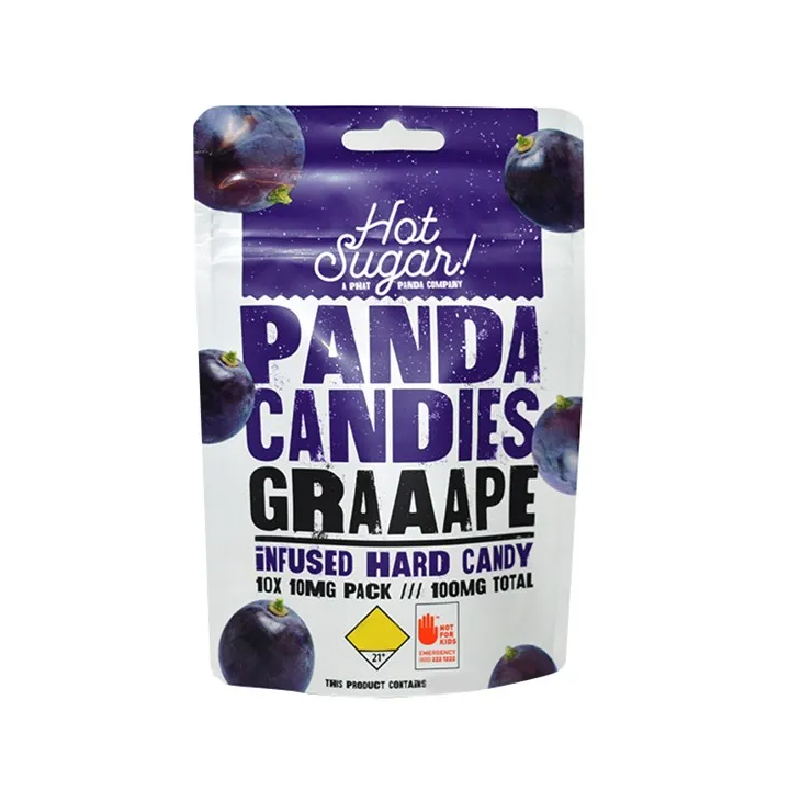 3.5 Small Smell Proof Pouch Bag For Cbd Weed Cookies Cannabis Marijuana