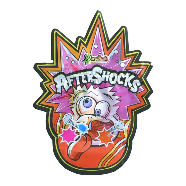 3.5 Ziplock Doypack Custom Die Cut Mylar Weeds Bag Packaging Cannabisss Packaging Plastic Bags 35 Bags For Weedd
