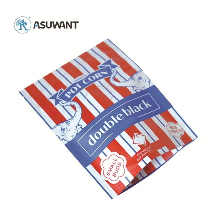 Professional Stand Up Pouch With Double Zipper Biodegradable Material Child Proof Pouch factory
